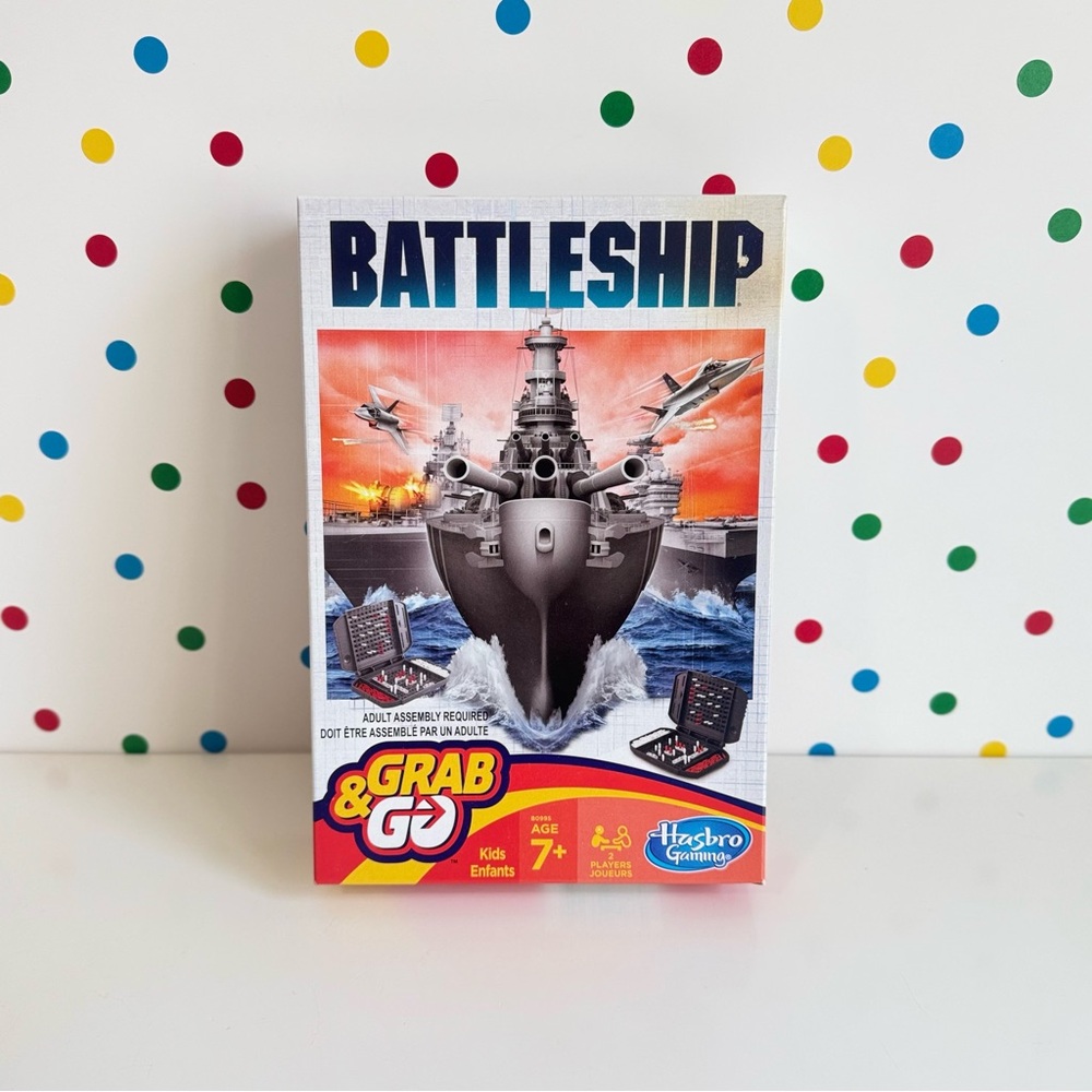 Battleship Grab & Go Travel by Hasbro Gaming ~ New